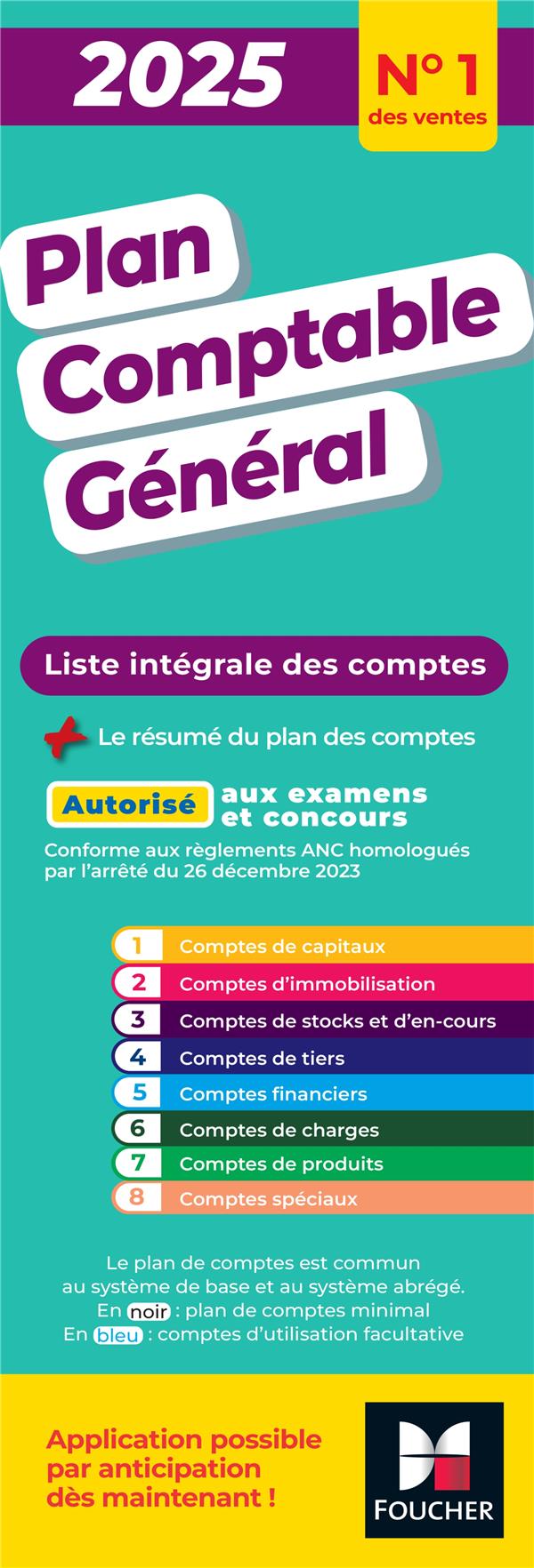 Plan comptable général (édition 2025)