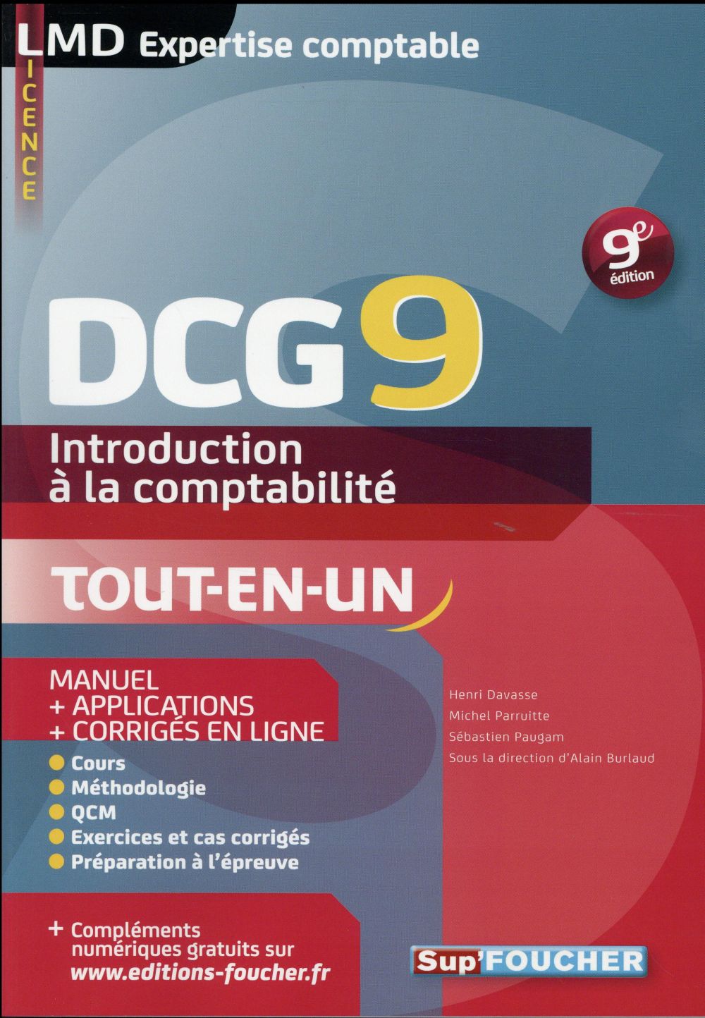 DCG 9 ; introduction à la comptabilité ; manuel (9e édition)