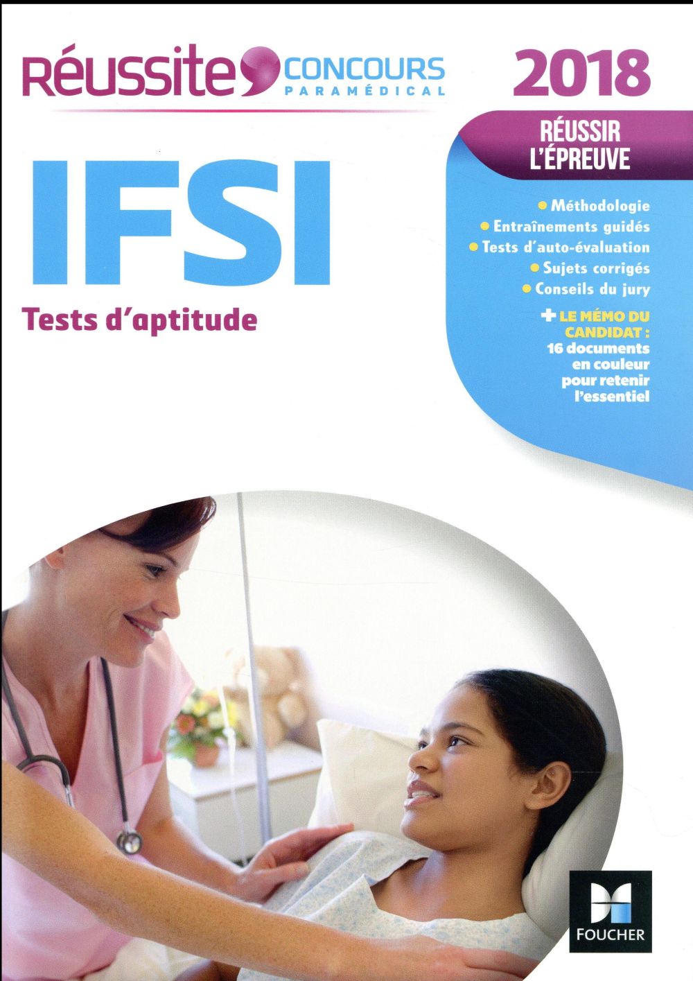 Réussite concours : IFSI ; tests d'aptitude (édition 2018)