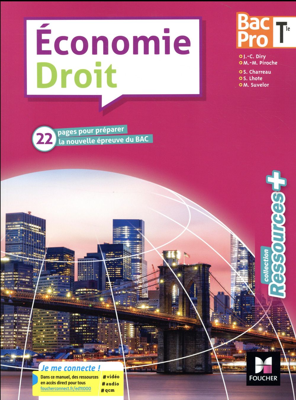 Ressources + : économie-droit ; terminale bac pro ; manuel de l'élève (édition 2017)