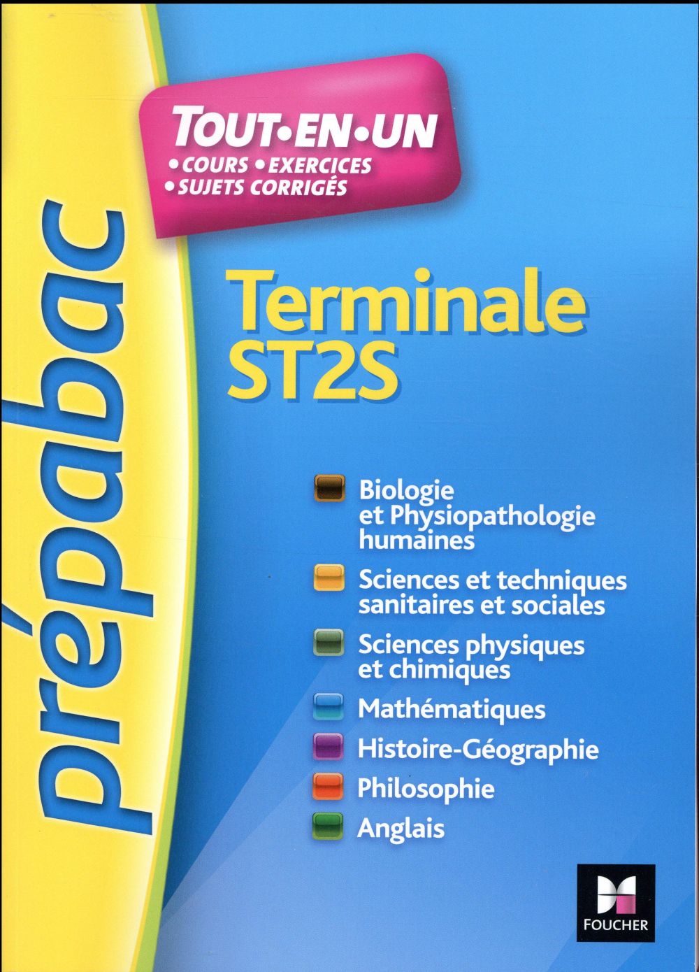 Prépabac : toute la terminale ST2S