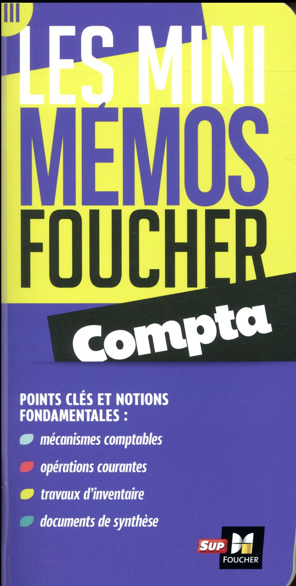 Les mini mémos Foucher ; compta