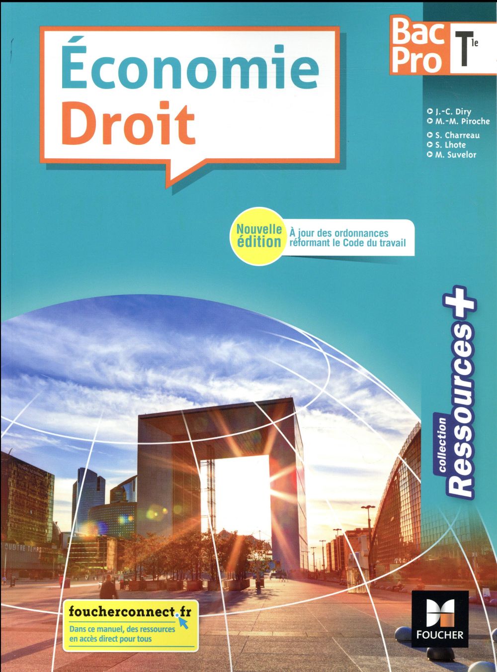 Ressources + : économie-droit ; terminale bac pro ; manuel de l'élève (édition 2018)