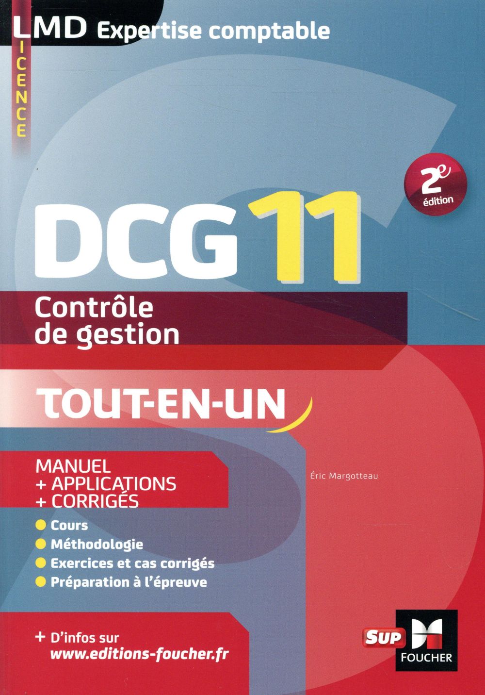 DCG 11 - contrôle de gestion ; manuel et applications (2e édition)