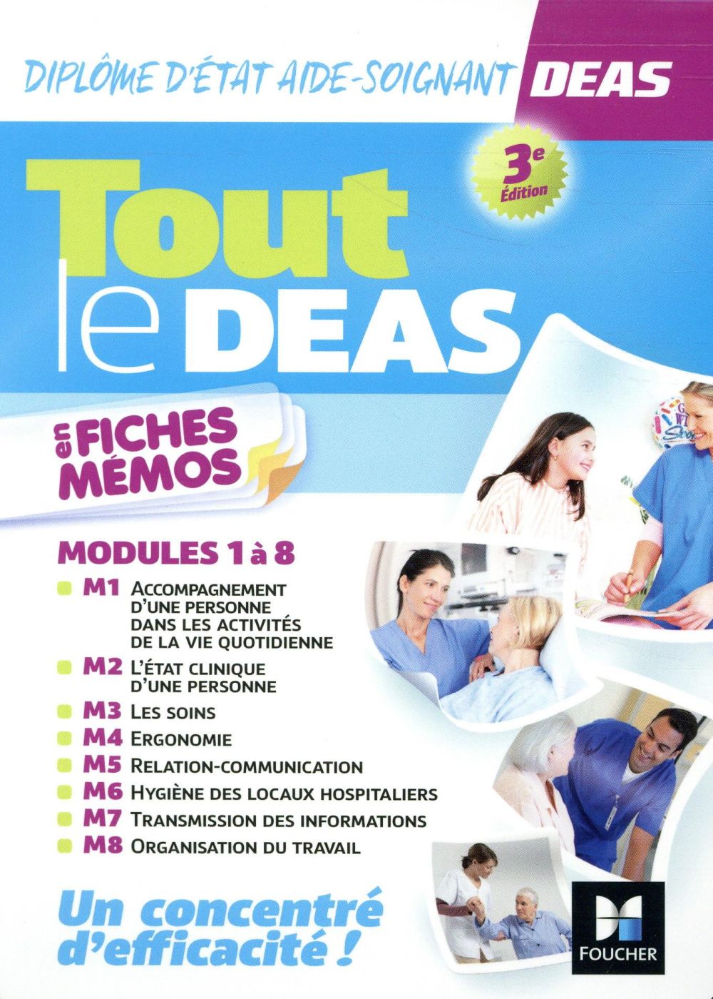 Tout le DEAS en fiches mémos - IFAS - diplôme d'Etat aide-soignant ; révision (3e édition)