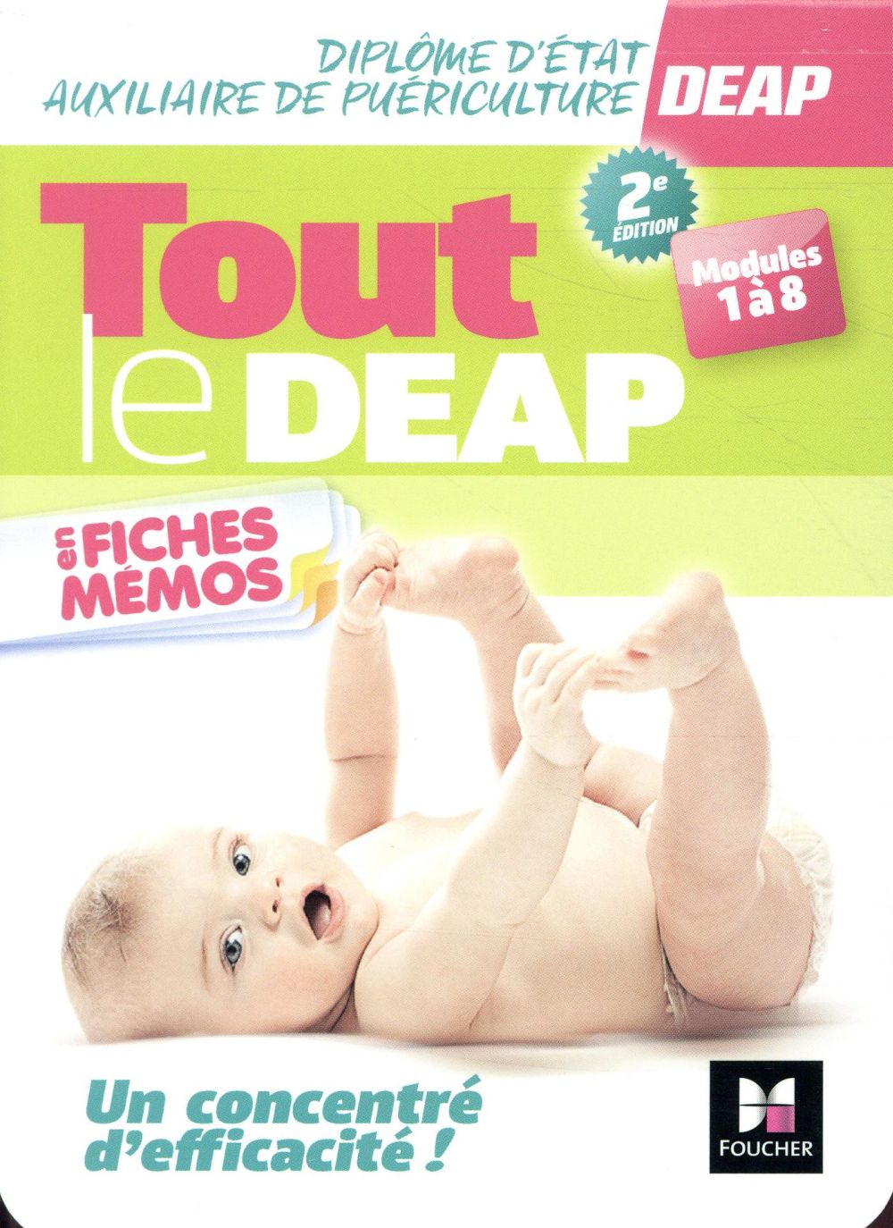 Tout le DEAP en fiches mémos ; diplôme d'Etat auxiliaire de puériculture - révision