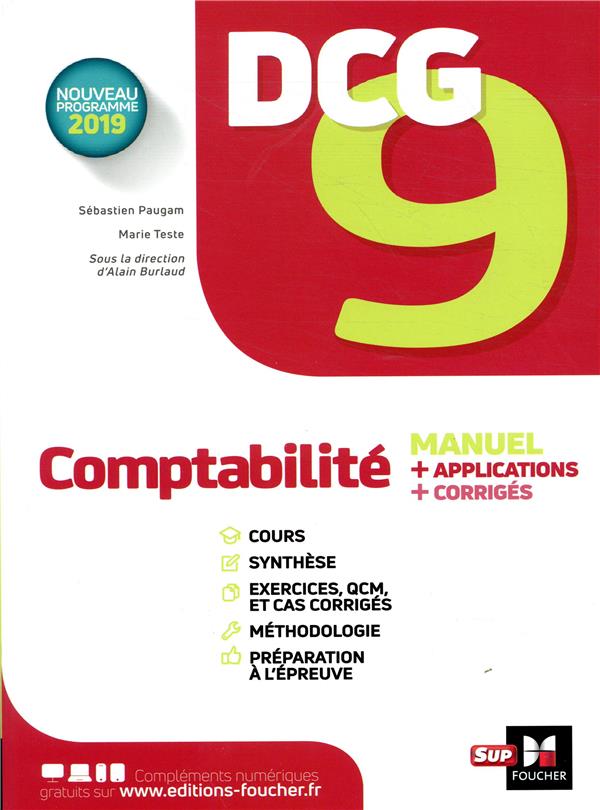 Dcg 9 - comptabilite - manuel et applications