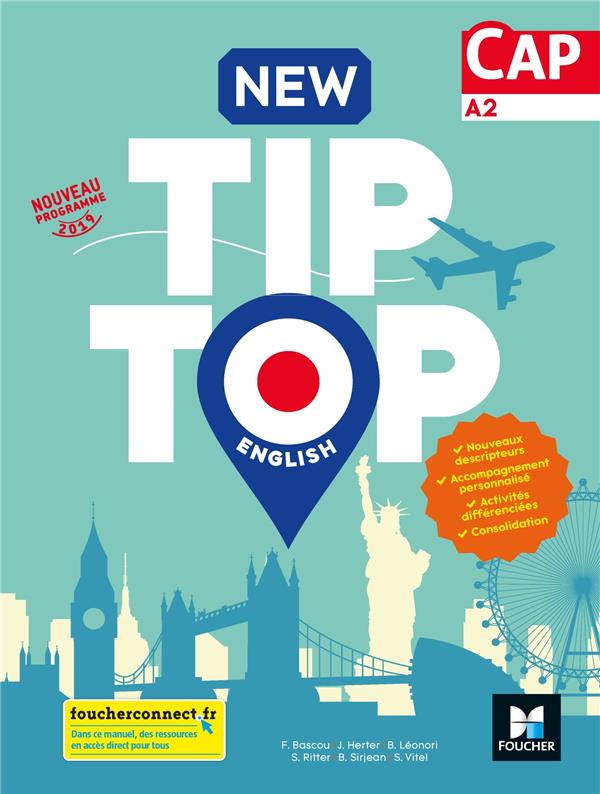 New tip top english cap ed. 2019 - manuel eleve