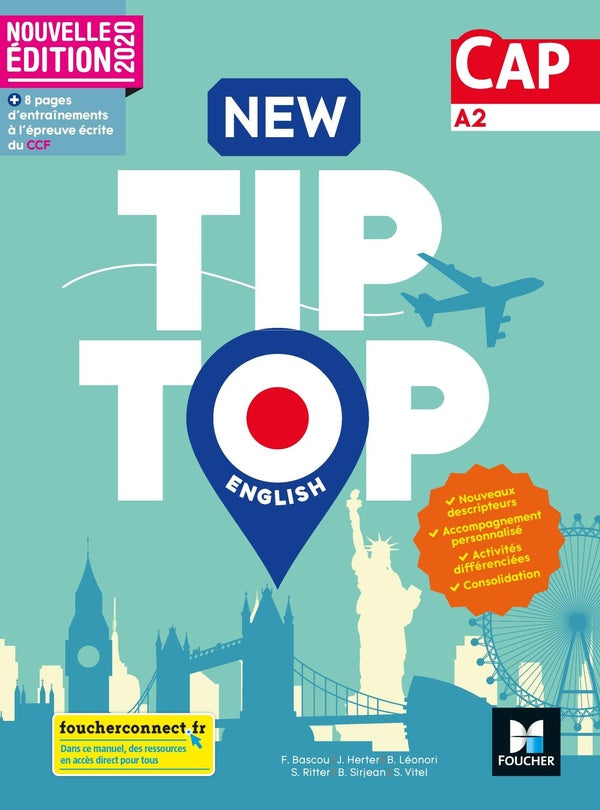 New tip-top : anglais ; CAP ; livre élève (édition 2020)