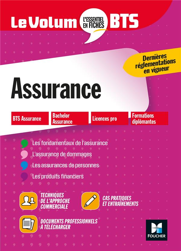 Le volum' : assurance ; BTS
