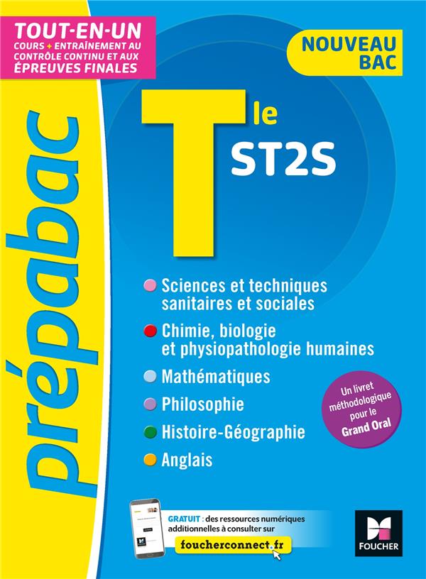 Prépabac : terminale ST2S ; tout-en-un