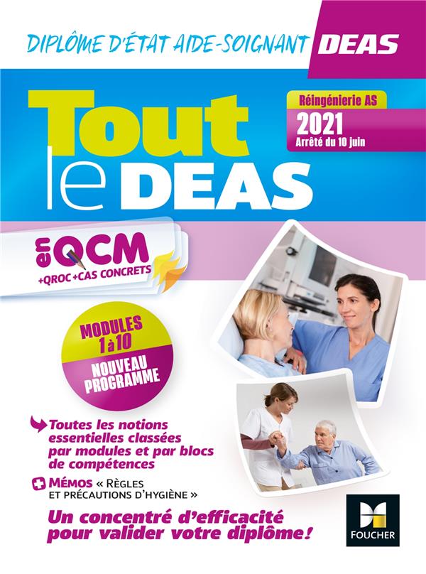 Tout le DEAS en QCM + QROC + cas concrets (4e édition)