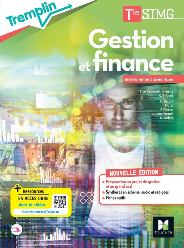 Tremplin : gestion et finance ; terminale STMG, enseignement spécifique ; livre élève