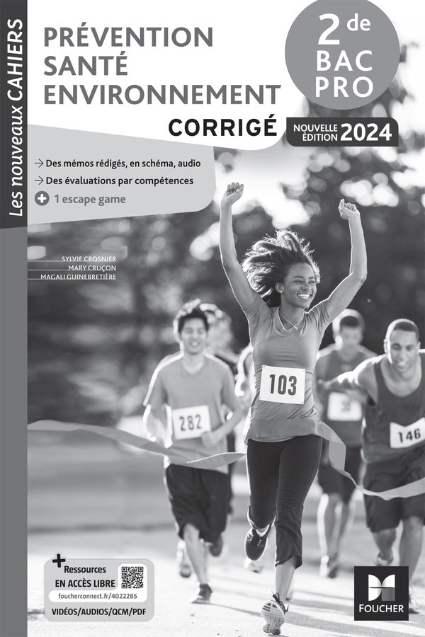 Les nouveaux cahiers : Prévention santé environnement (PSE) ; 2de bac pro ; Corrigé