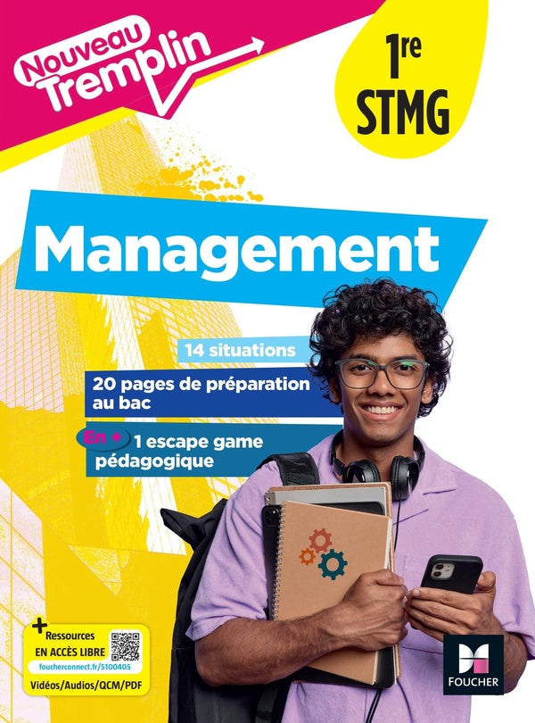 Nouveau Tremplin : Management ; 1re STMG ; Livre élève