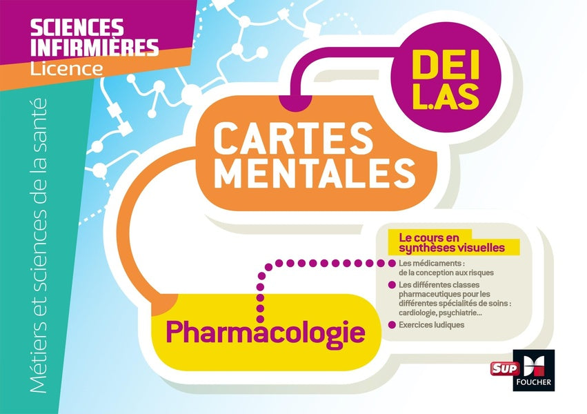 Diplôme Infirmier : DEI ; Cartes mentales ; Pharmacologie