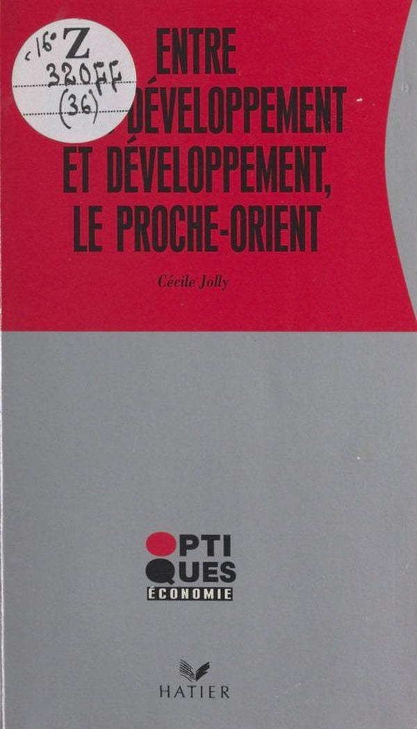 Entre s/developp. et developp. proche-orient
