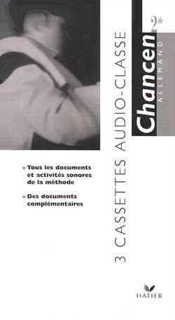 Chancen ; 2e 3 cassettes audio classe