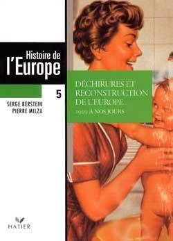 Histoire de l'europe ; dechirures et reconstruction de l'europe/1919