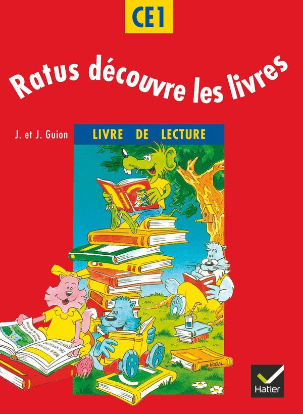Ratus découvre les livres ; CE1 ; méthode de lecture ; livre de l'élève (édition 1995)