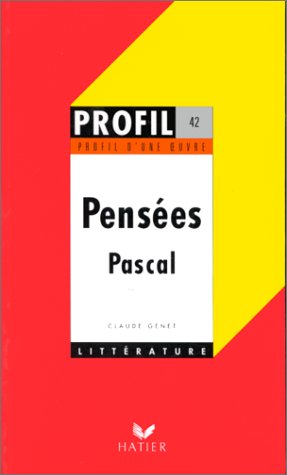 Pensées, de Pascal