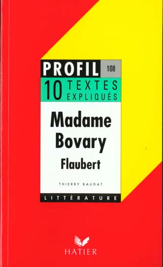 Madame Bovary, de Gustave Flaubert