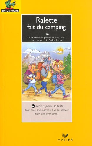 Ralette fait du camping