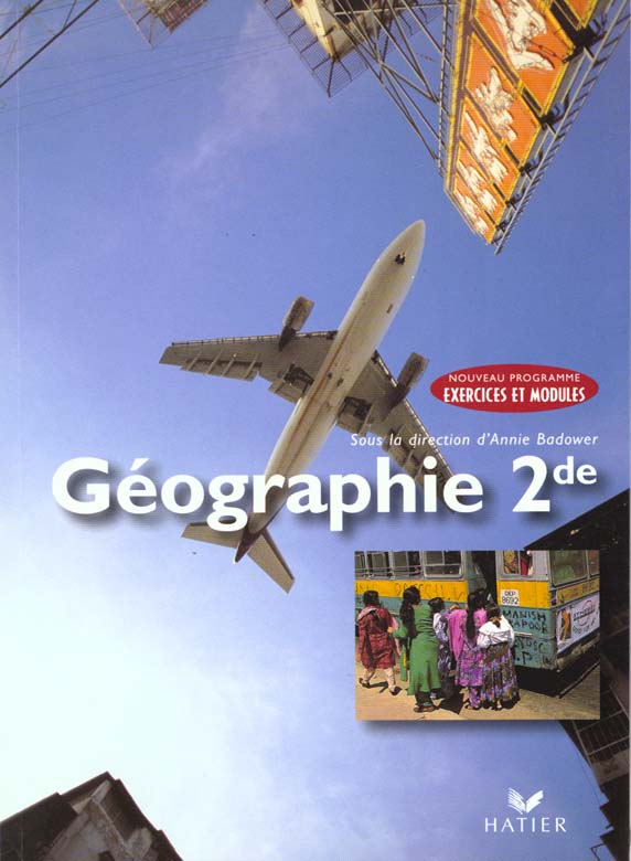 Geographie 2nde ed. 96, livre de l'eleve