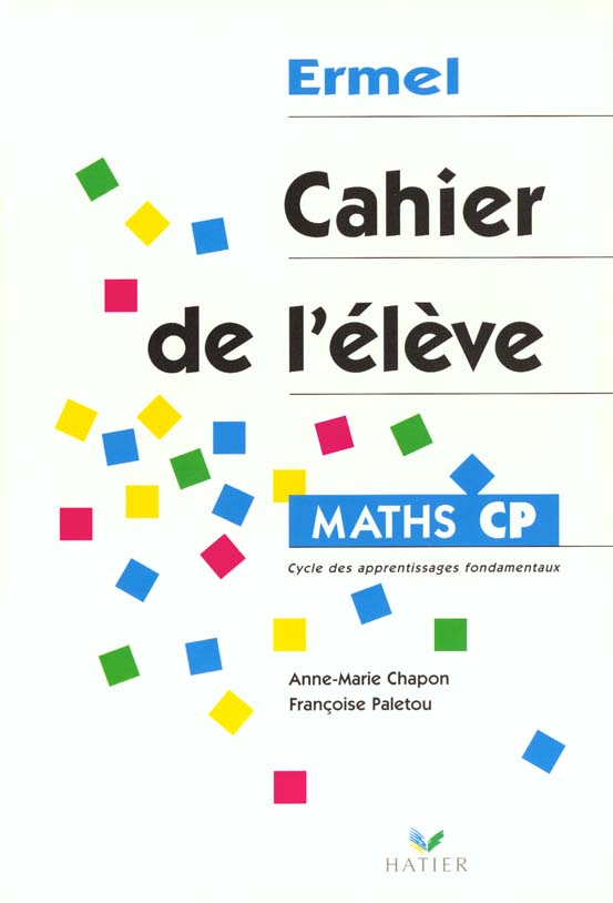 Ermel - cahier de l'eleve cp