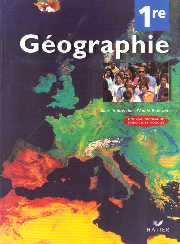 Geographie ; manuel 1e