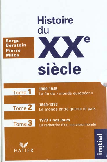 Histoire du xxe siecle, coffret t.3 - edition 96
