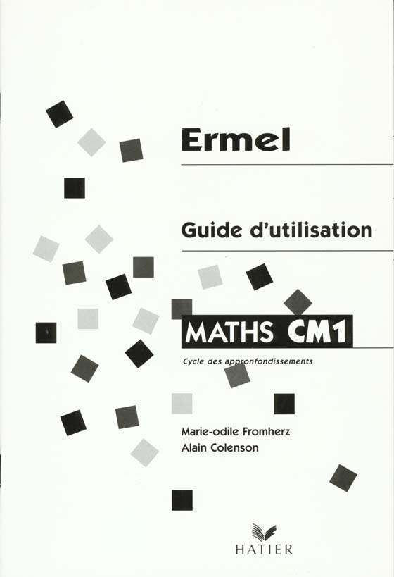 Maths cm1 ; guide d'uitilisation