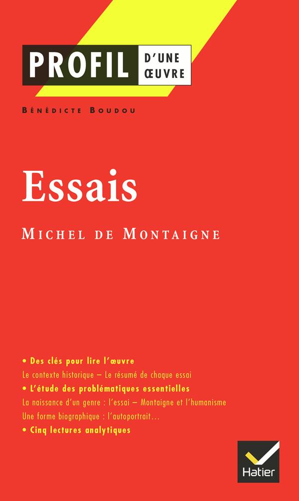 Essais de Michel de Montagne