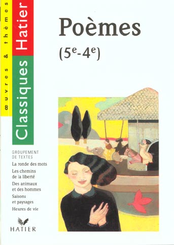 Recueil de poemes ; 5e-4e