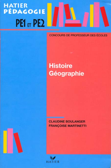 Preparation a l'epreuve d'histoire geographie du concours de professeur des ecol
