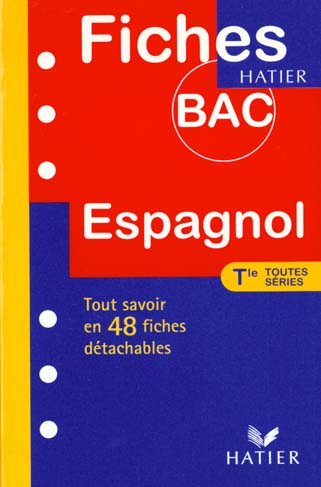 Fiches bac espagnol toutes series
