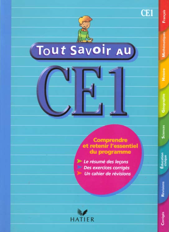 Tout savoir : tout savoir au CE1