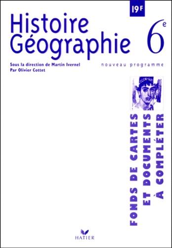 Histoire géographie ; 6e ; fonds de cartes