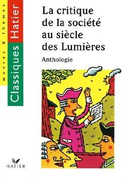 La critique de la societe au siecle des lumieres