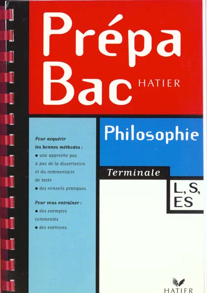 Prepabac philosophie tle l, s, es