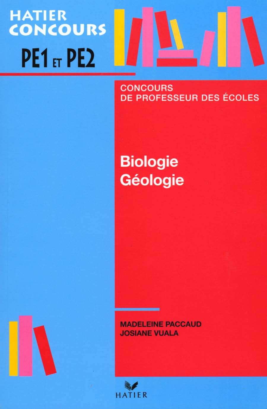 Biologie geologie ; concours de professeur des ecoles