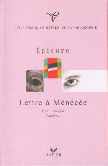 Epicure lettre a menecee