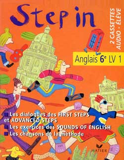 Step in ; cassette audio eleve lv1 6e