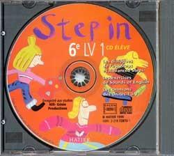 STEP IN : anglais ; 6ème ; cd audio de l'élève (édition 1999)