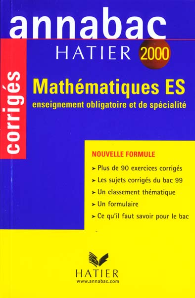 Annabac sujets & corrigés