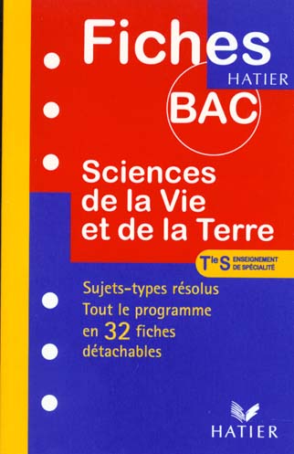 Fiches bac Tome 15