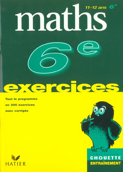 Mathematiques 6e
