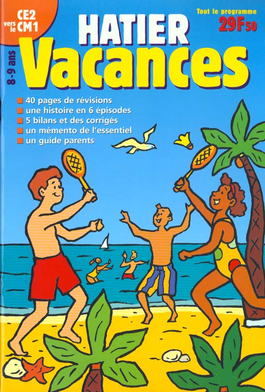 Hatier vacances : du ce2 au cm1