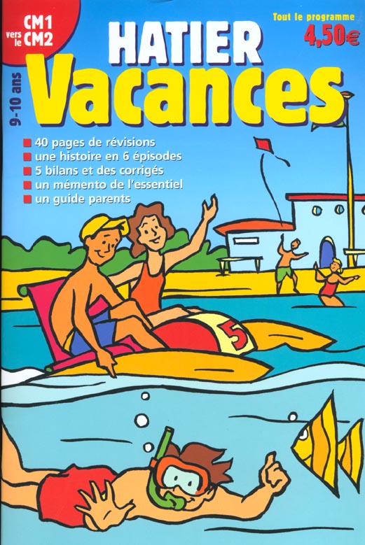 Hatier vacances : du cm1 au cm2