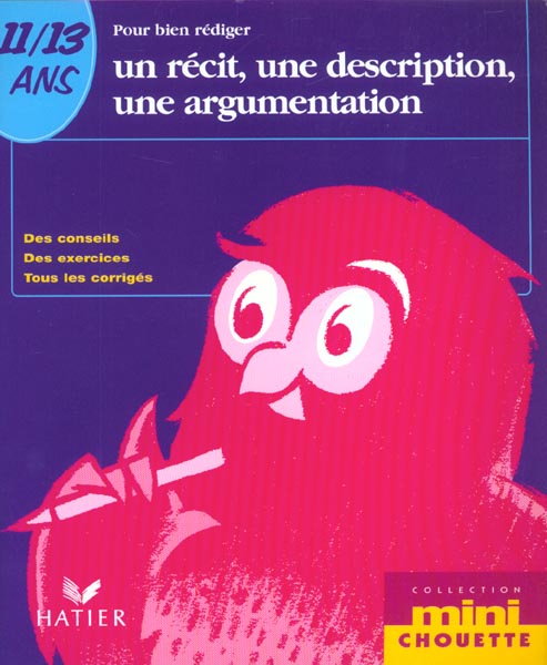 Mini chouette ; une description une argumentation 11-13 ans